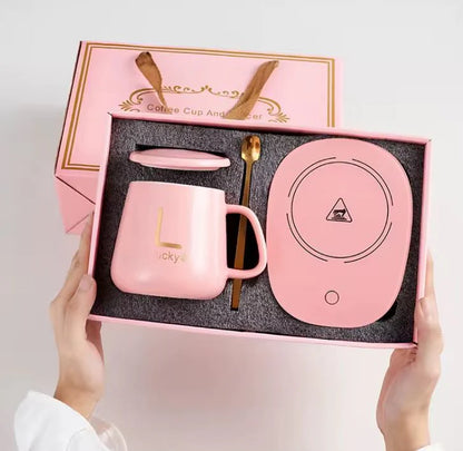 Taza Cerámica SmartHeat con Base Calentadora Inteligente [EDICIÓN PREMIUM]