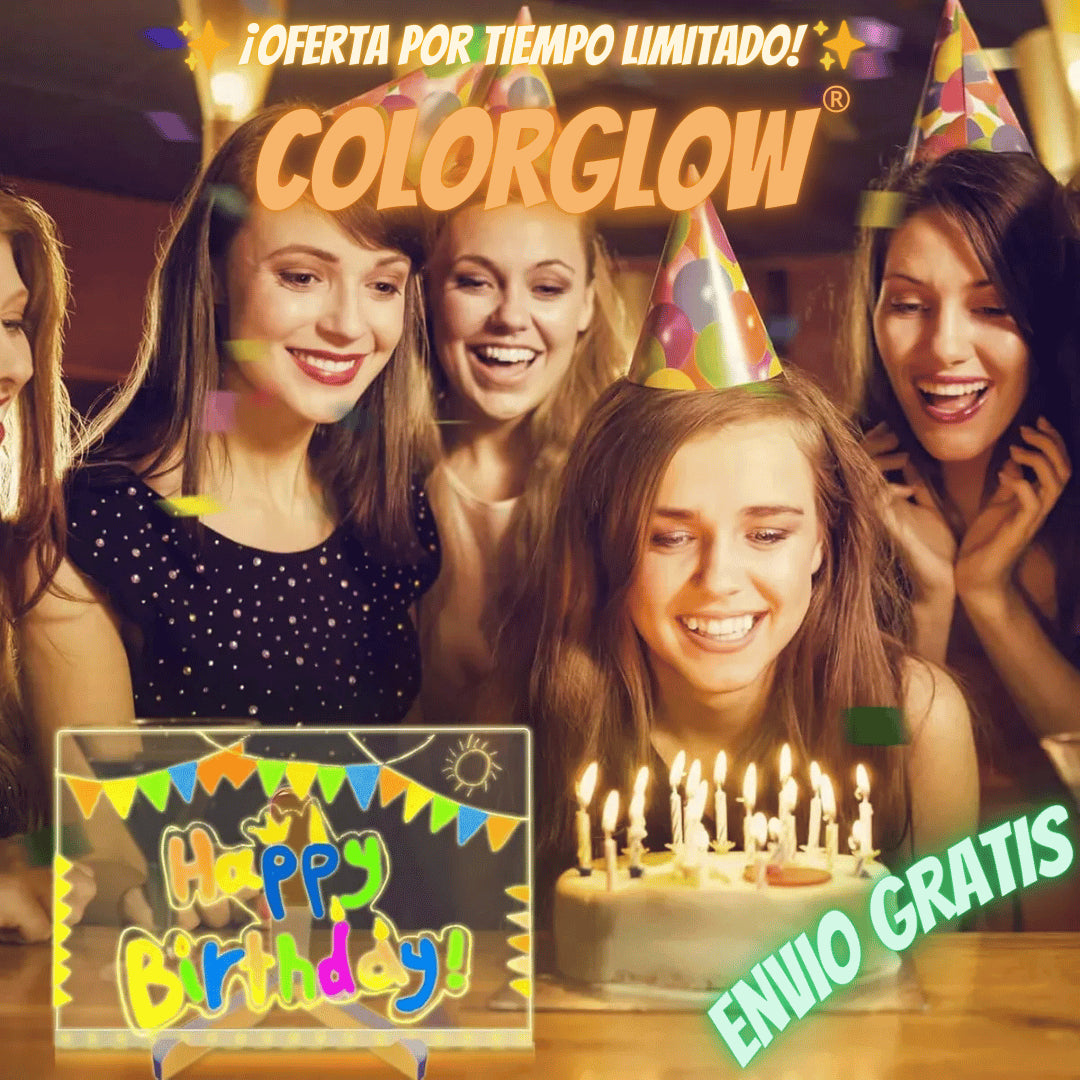 Pizarra Acrílica Mágica Glow