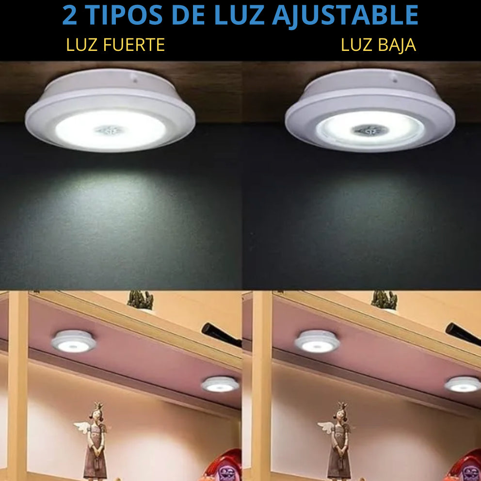 🛍️¡Promo 6x1 por Tiempo Limitado! KIT Lámparas LED Inalámbricas con Control Remoto –🛍️
