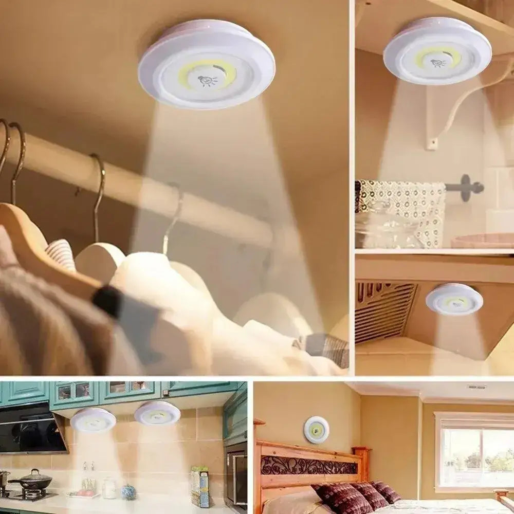🛍️¡Promo 6x1 por Tiempo Limitado! KIT Lámparas LED Inalámbricas con Control Remoto –🛍️
