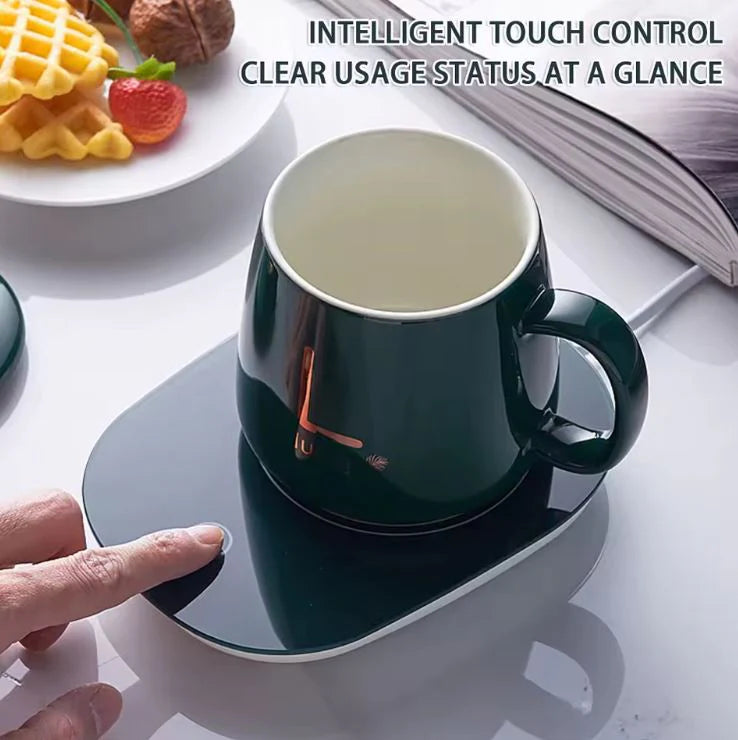 Taza Cerámica SmartHeat con Base Calentadora Inteligente [EDICIÓN PREMIUM]