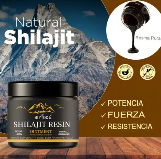 Shilajit (EN RESINA): El Oro Negro del Himalaya que impulsa la Energía