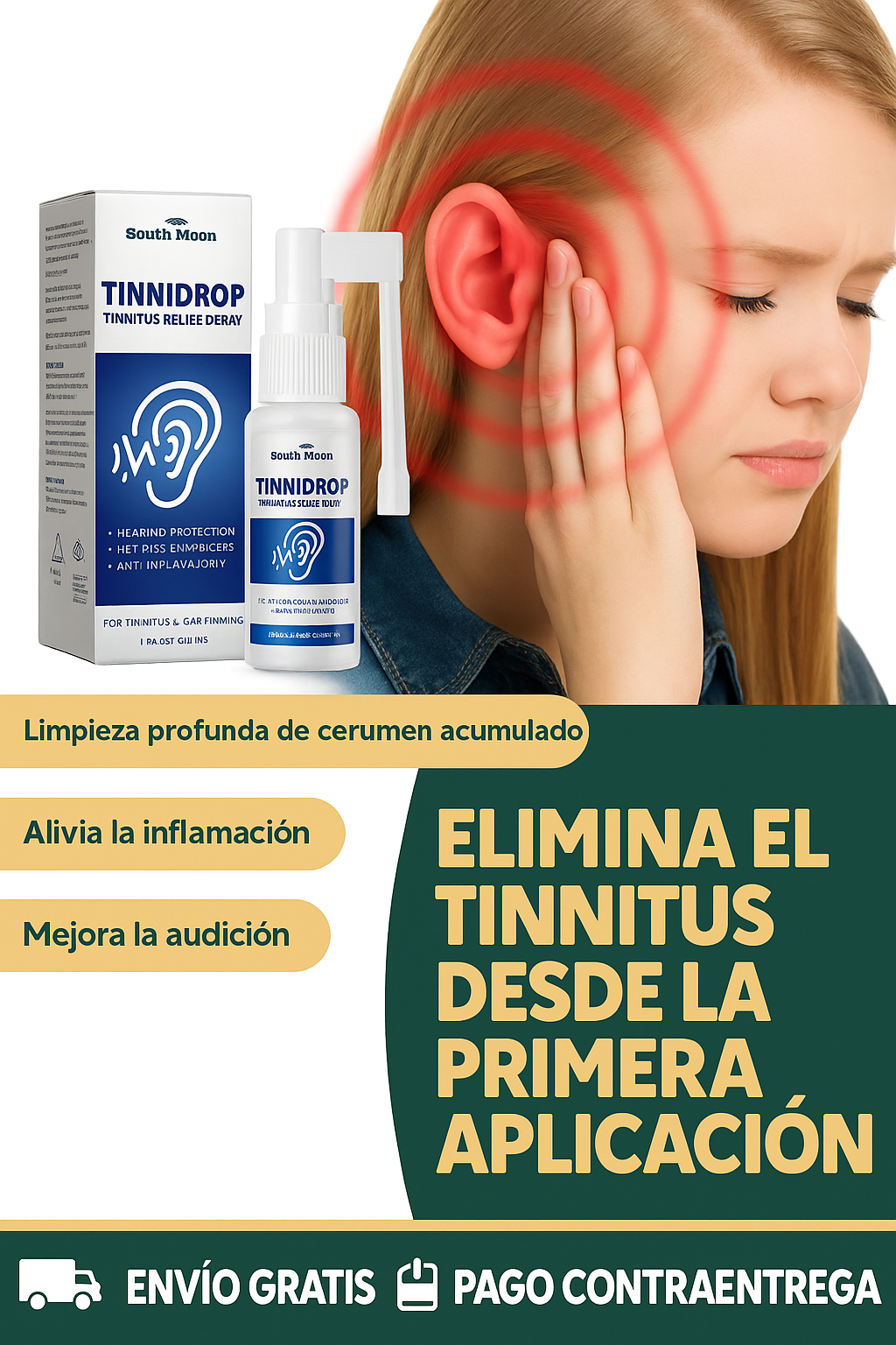 TinniDrop® – Alivio auditivo al instante, sin complicaciones.