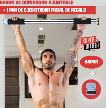 Barra Expandible + Ejercitadores de Regalo