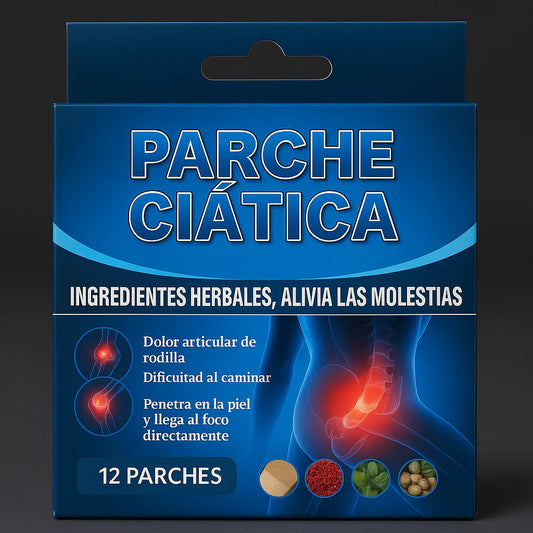 Parche Ciática  | Alivio Natural y Directo al Dolor