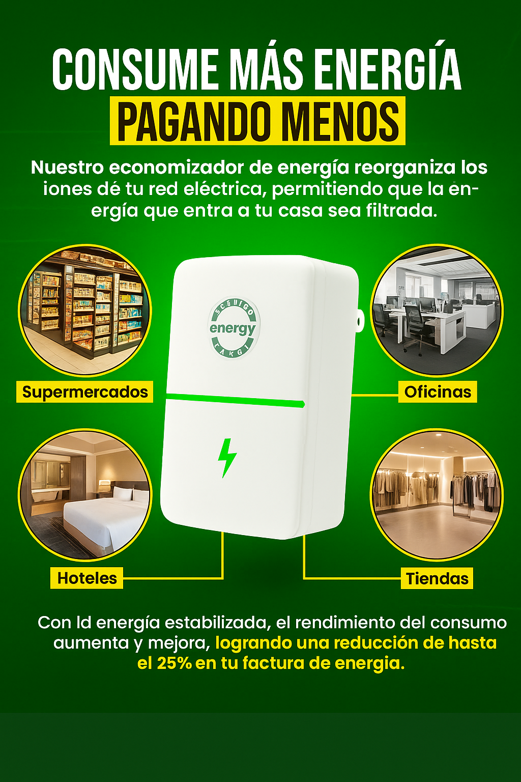 Ahorrador de energía secreto