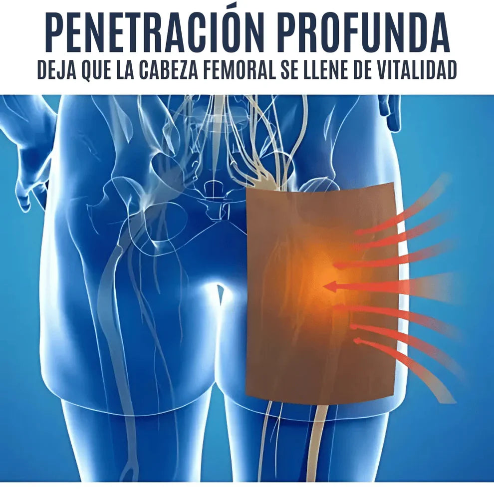 Parche Ciática  | Alivio Natural y Directo al Dolor