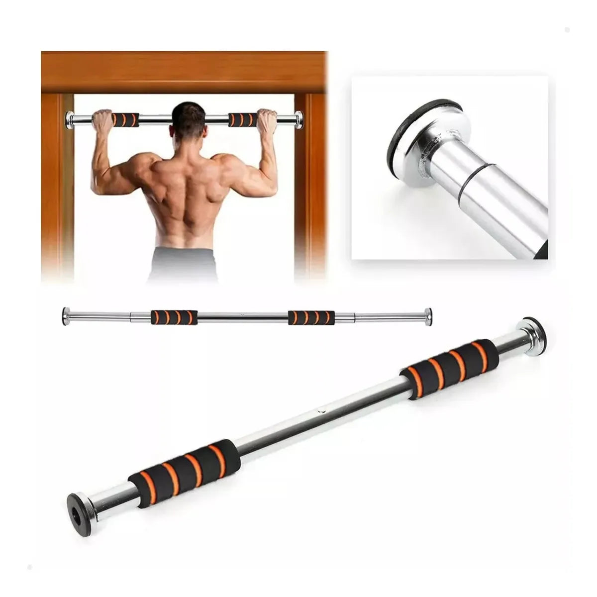 Barra Expandible + Ejercitadores de Regalo