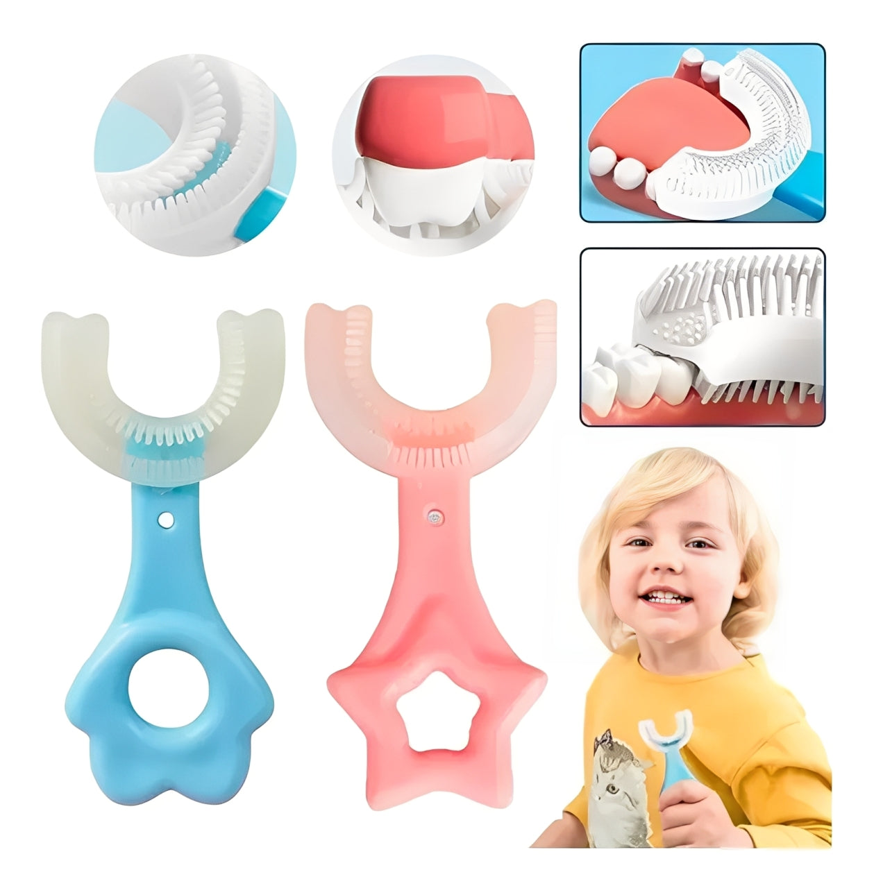 🦷 Cepillo 360° | ¡Llévate 4x1! 🔥 Super Oferta por Tiempo Limitado