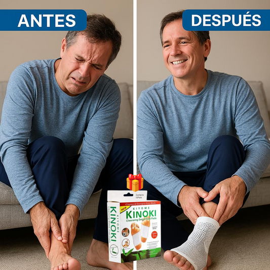 Medias De Compresión - Obtén Alivio Instantáneo + Parches KINOKI ¡GRATIS!