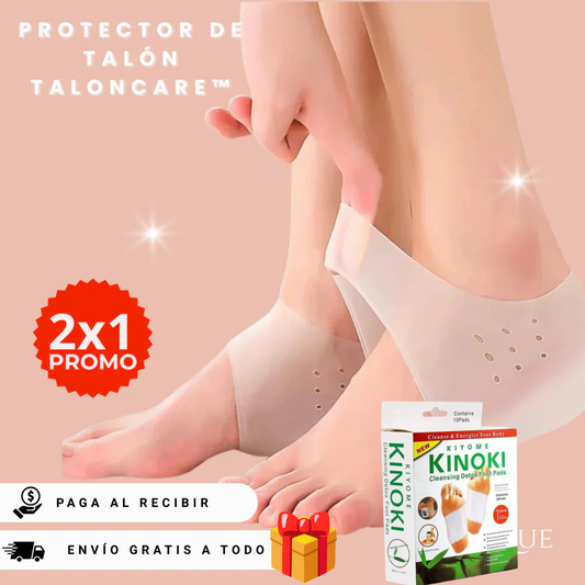 Protector de Talón | + Parche kinoki ¡Gratis!