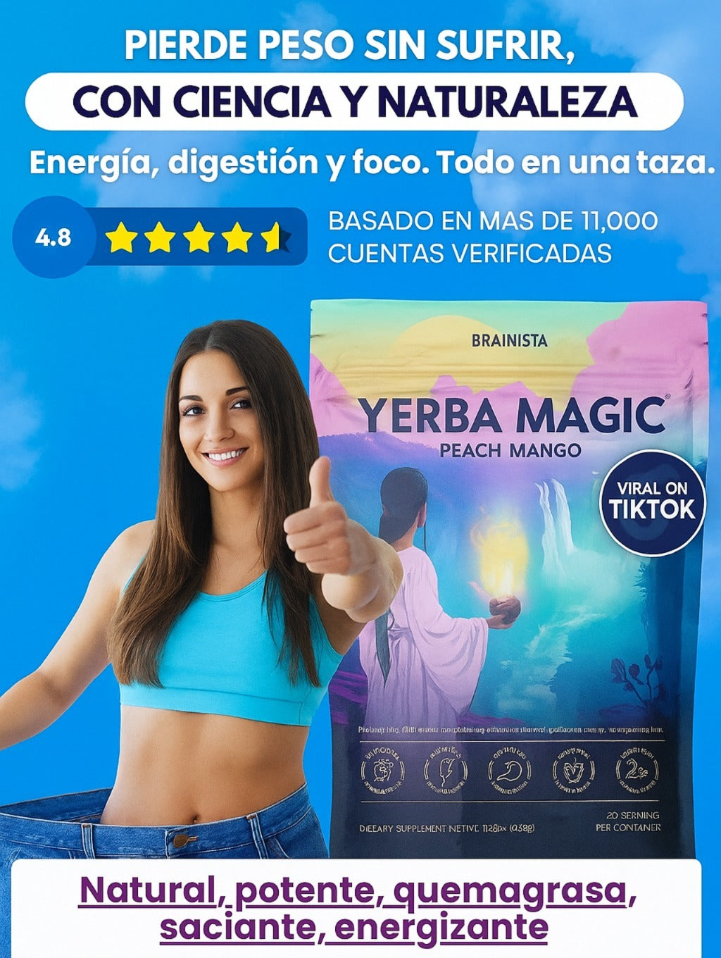 YERBA MAGIC | Quema grasa Fácilmente