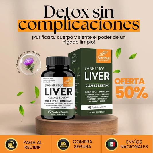 𝐒𝐔𝐏𝐋𝐄𝐌𝐄𝐍𝐓𝐎 𝐃𝐈𝐄𝐓𝐀𝐑𝐈𝐎 𝐏𝐀𝐑𝐀 𝐃𝐄𝐓𝐎𝐗 𝐘 𝐑𝐄𝐏𝐀𝐑𝐀𝐂𝐈Ó𝐍 𝐃𝐄𝐋 𝐇Í𝐆𝐀𝐃𝐎- 𝐋𝐈𝐕𝐄𝐑 𝐒𝐇𝐈𝐄𝐋𝐃