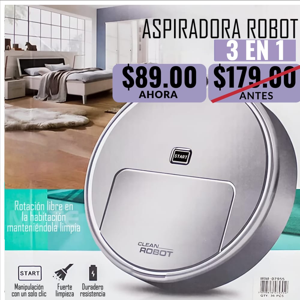 Robot inteligente de limpieza