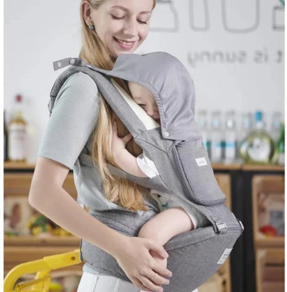 CARGADOR ERGONÓMICO CON SOPORTE LUMBAR MULTIFUNCIONAL PARA BEBÉ