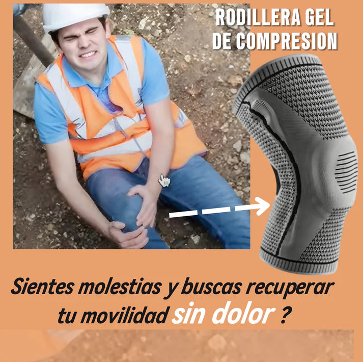 Rodillera Terapéutica Gel de Compresión