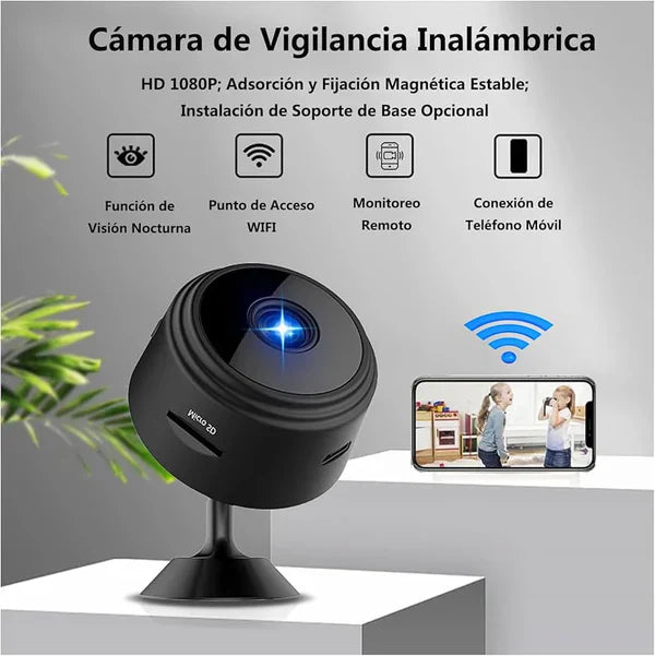 Mini Camara de Vigilancia A9 Wifi