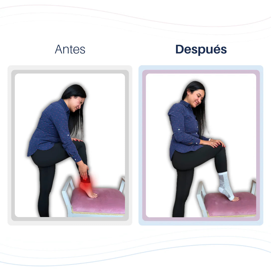 Medias De Compresión - Obtén Alivio Instantáneo + Parches KINOKI ¡GRATIS!