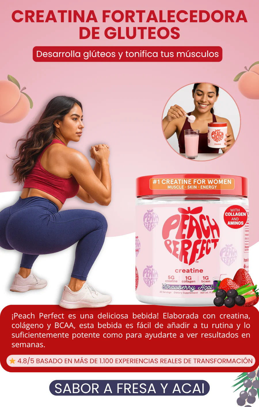 CREATINA PEACH PERFECT